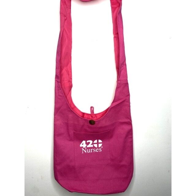Pink Hippie Bag