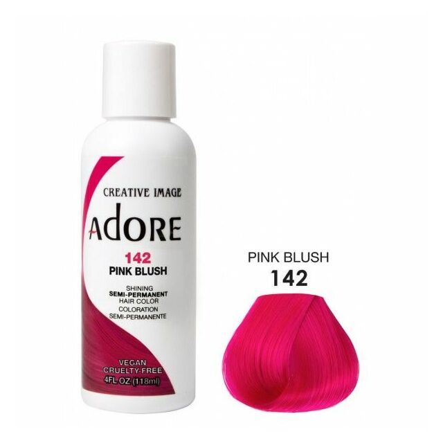 Adore Semi Permanent Hair dye pink blush 142