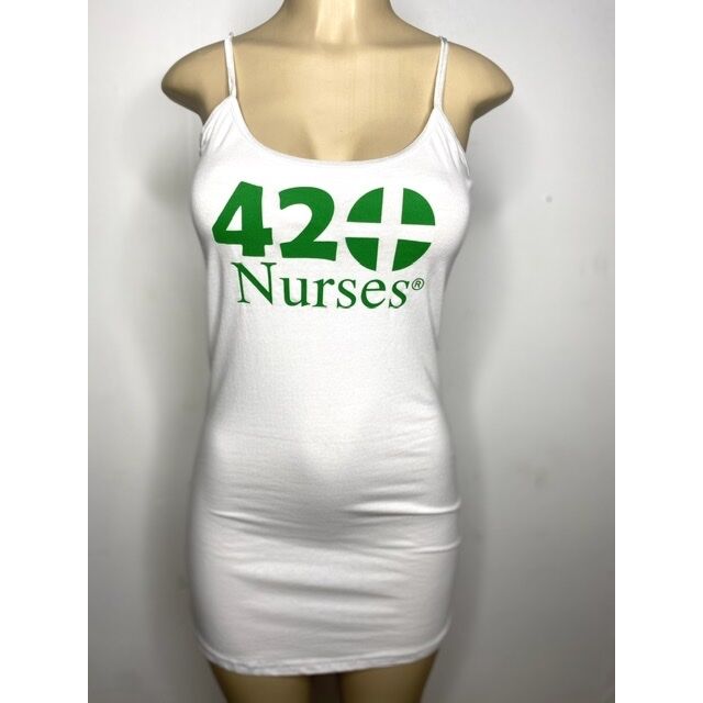 White with green logo Spaghetti