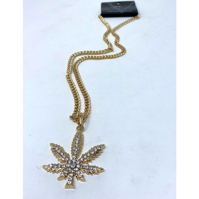 Marijuana Gold diamond Chain