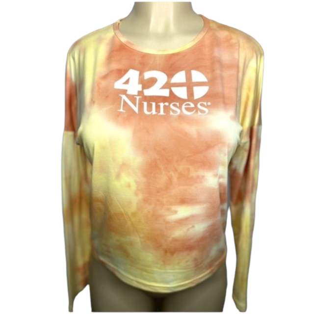 Sunset sherbert tiedye long sleeve