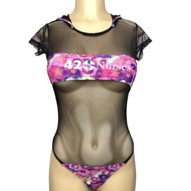 Electrified Daisy Rave Bodysuit 