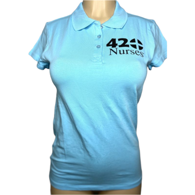 Baby blue polo
Hand wash 95% cotton