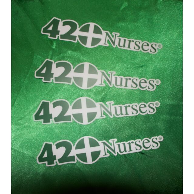 420Nurses Sticker
