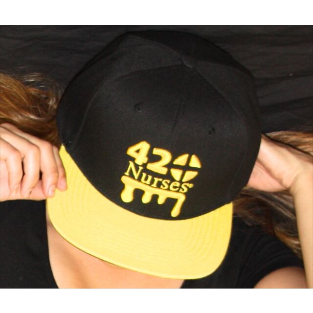 Oil Spill Black Yellow Hat