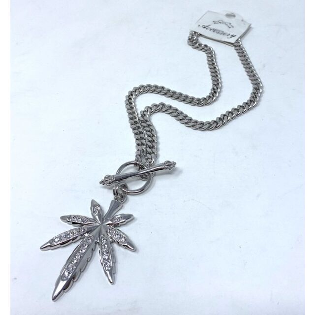 Marijuana Silver Accessory Chain
