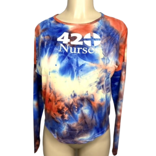 Icy & Fire tiedye long sleeve