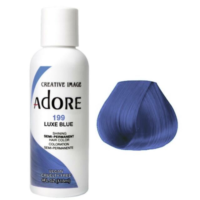 Adore Semi Permanent Hair dye Luxe Blue 199