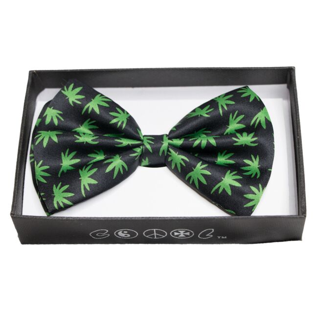 Green Pot Leaf Bow Front
