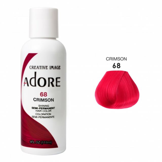 Adore Semi Permanent Hair dye Crimson 68
