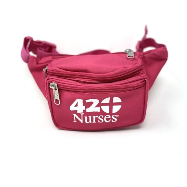 420Nurses Hot Pink Fanny Pack