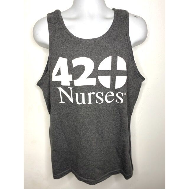 Grey Male tank top 