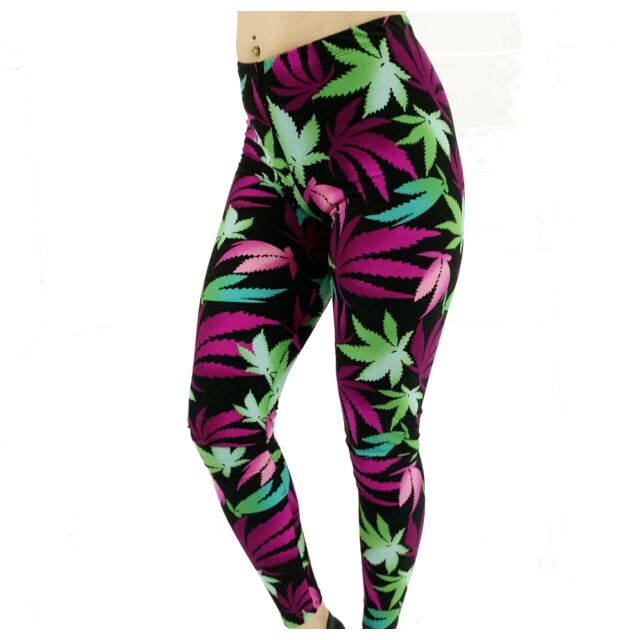 Potleaf Leggings Grand Daddy Purple