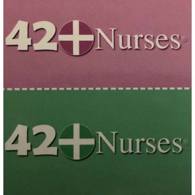 Pink & Green 420Nurses Sticker