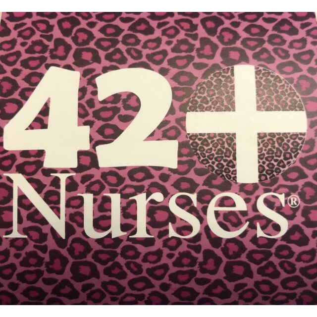 Pink Cheetah Print 420nurse Sticker