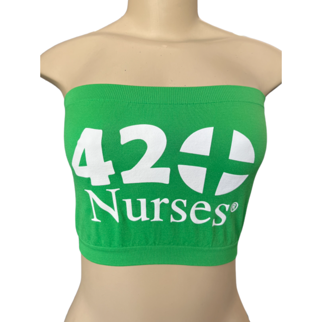 Green 420Nurses Bandeau