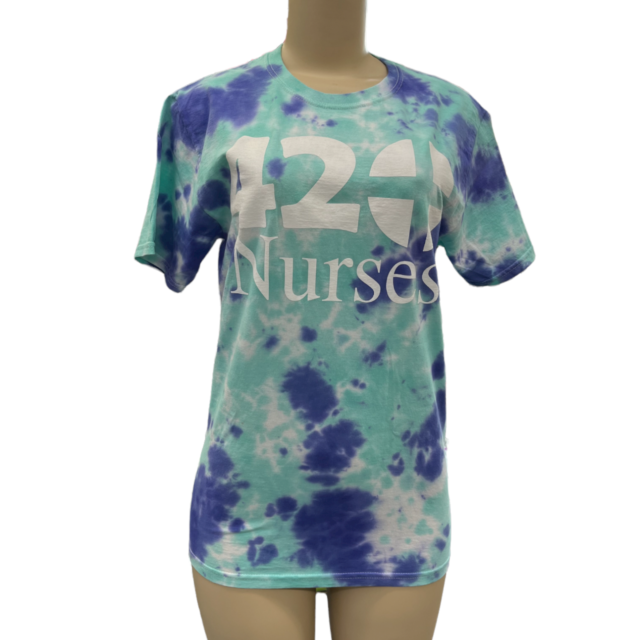 Sky Tie Dye 420Nurses T-shirt