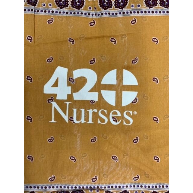 420Nurses® Bandana Tote Sandy Purple