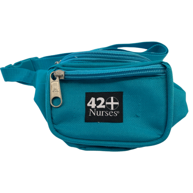 420Nurses® Mini Fanny Pack Aqua