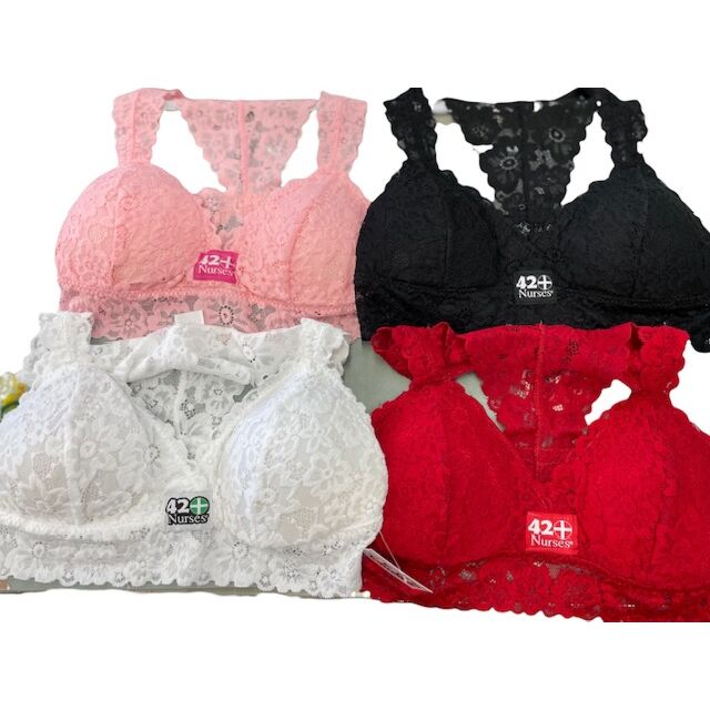420Nurses Lace Onesize Bralette tops