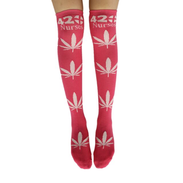 420nurse pot socks weed socks 420
