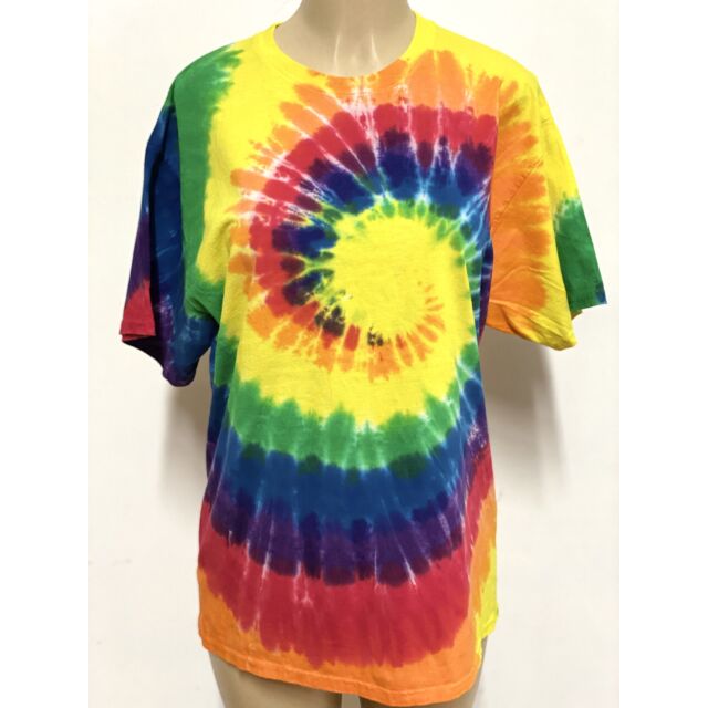 tie dye plain swirl tshirt