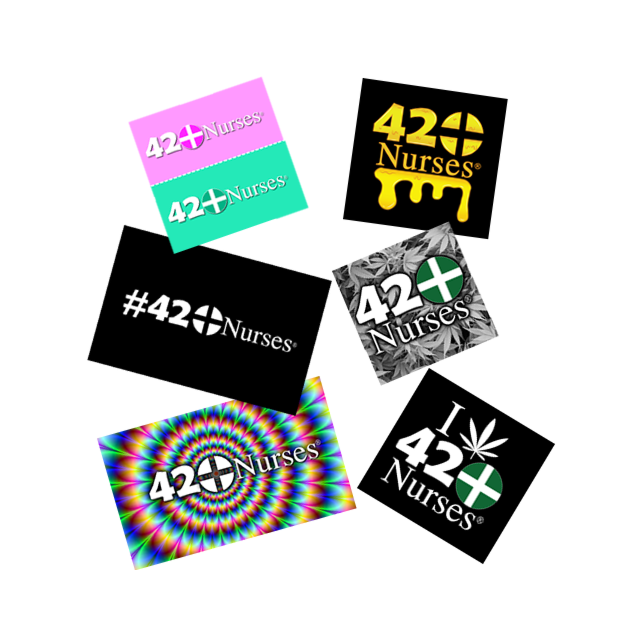 420 Nurses Stickers